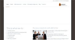 Desktop Screenshot of amberconsulting.org.uk